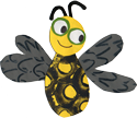 cutout bee